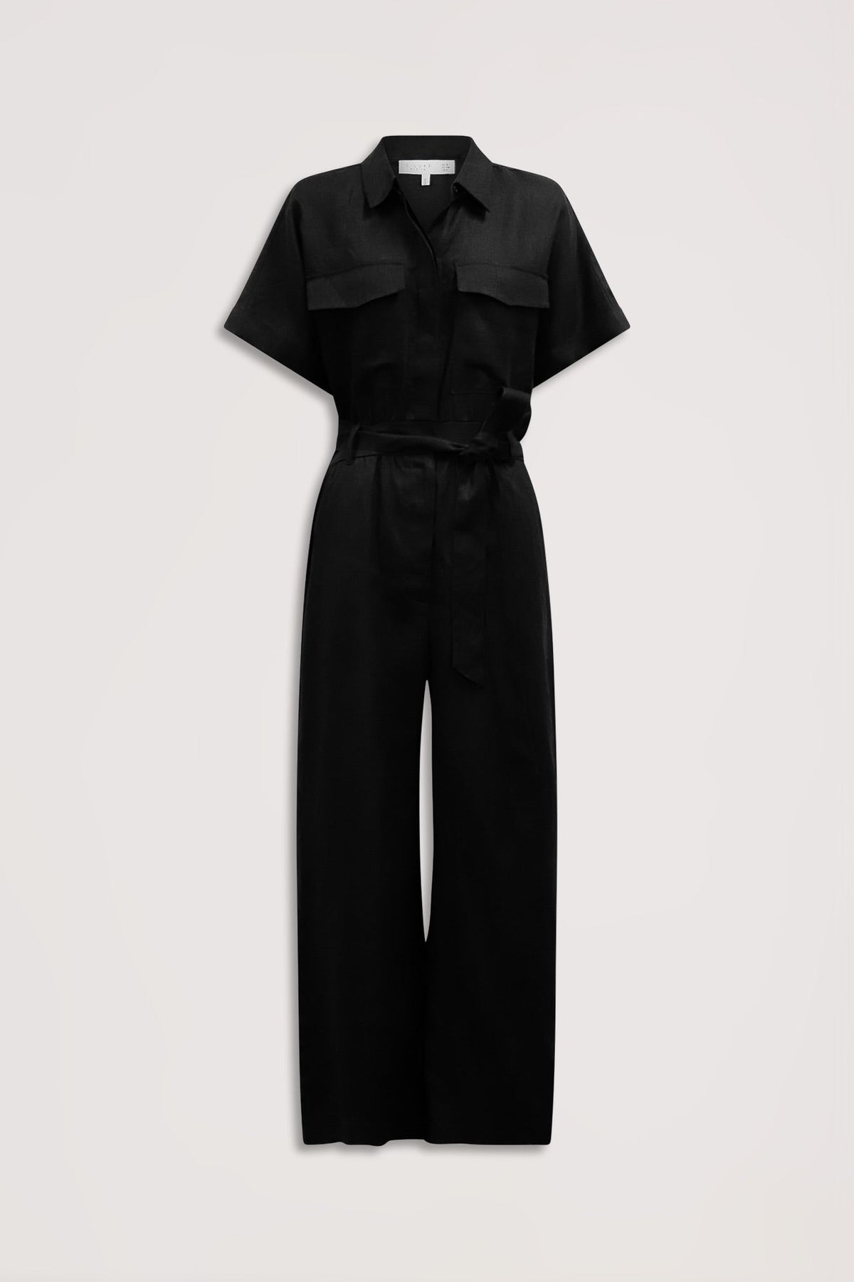D-Luxe Linen Blend Jumpsuit