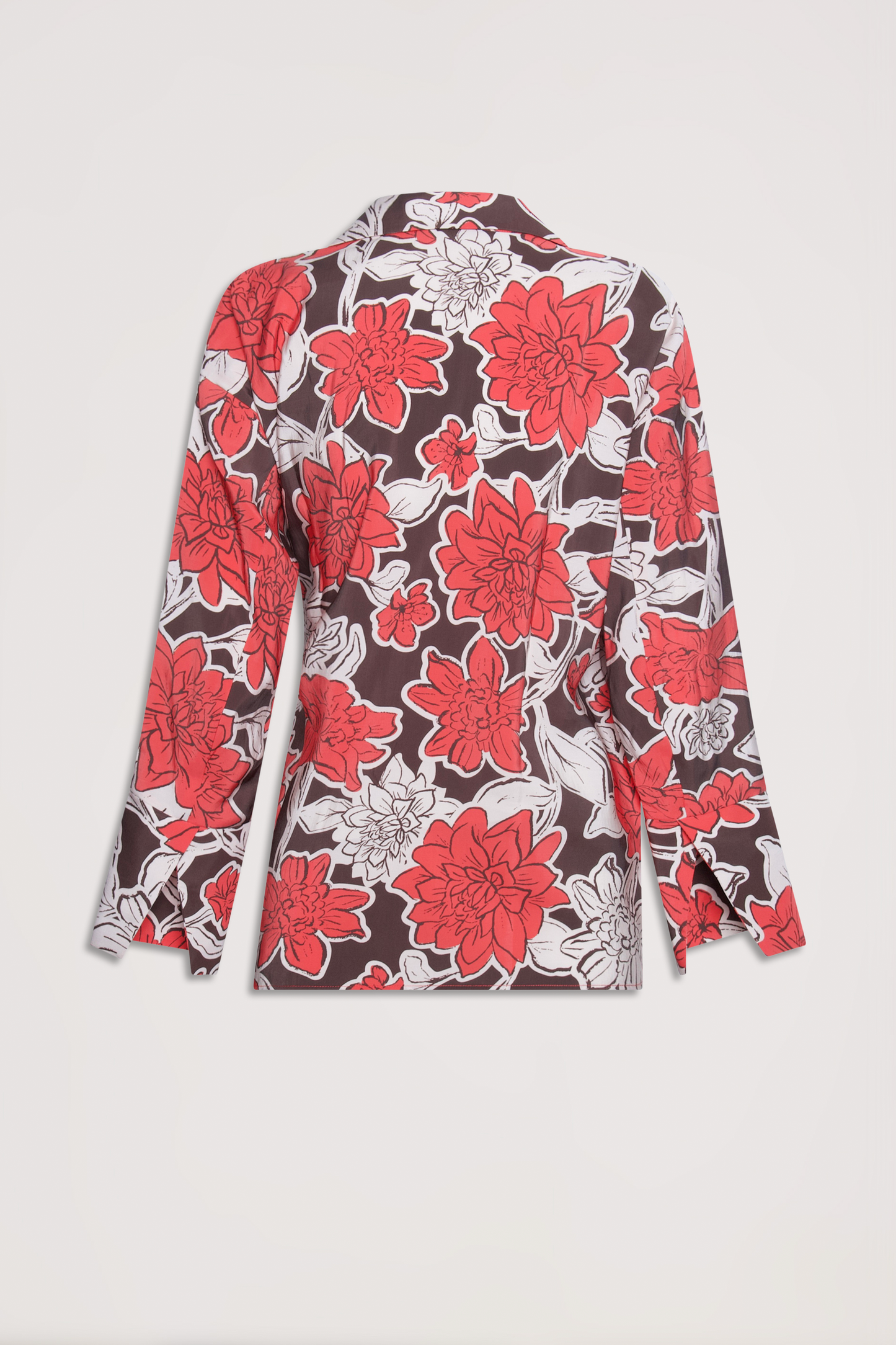 Simone Textured Tie Shirt