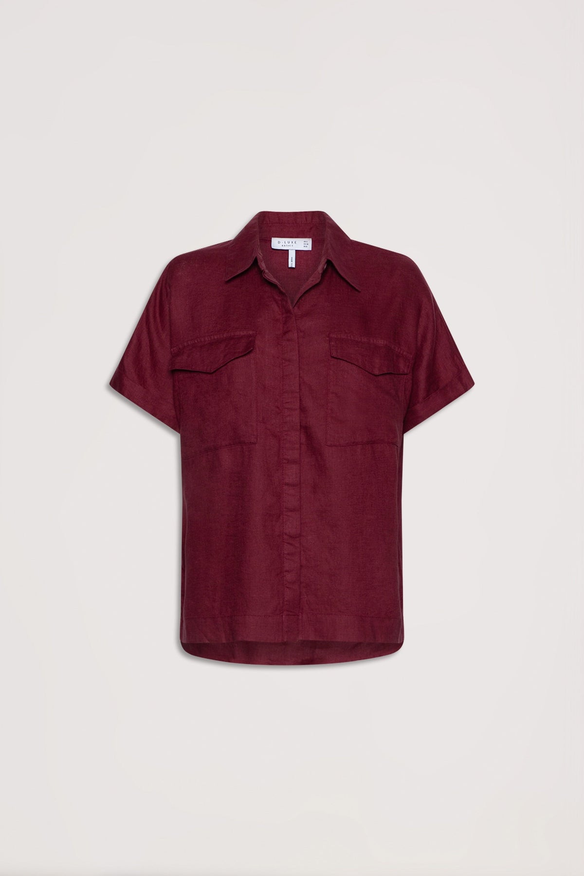D-Luxe Pocket Linen Shirt