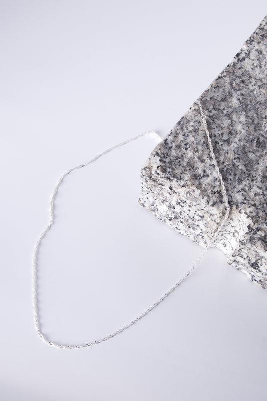 9ct Twisted Necklace