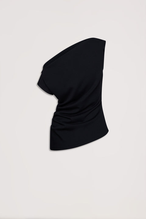 Pippa Tipped Shoulder Top