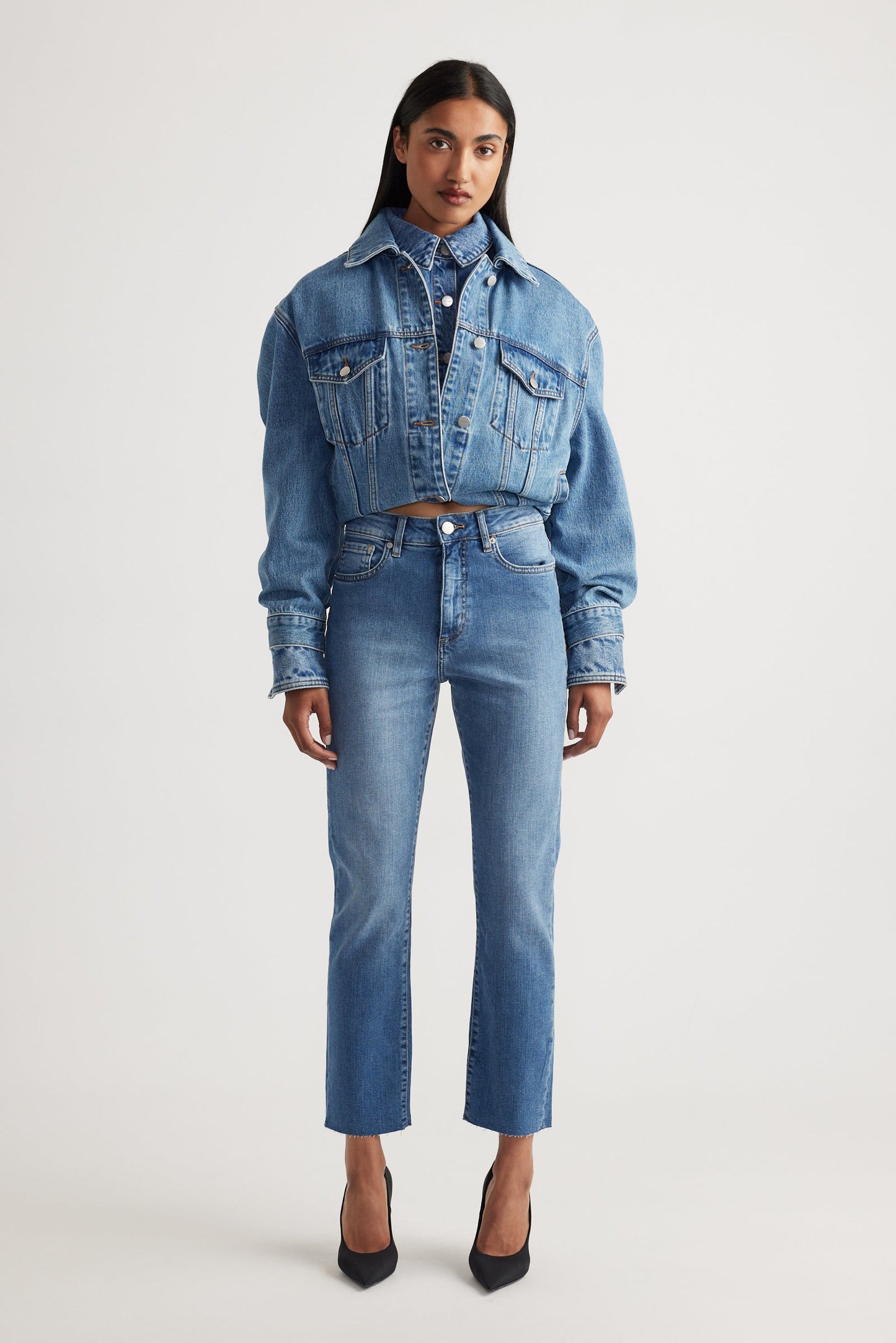 Becky High Rise Straight Jeans