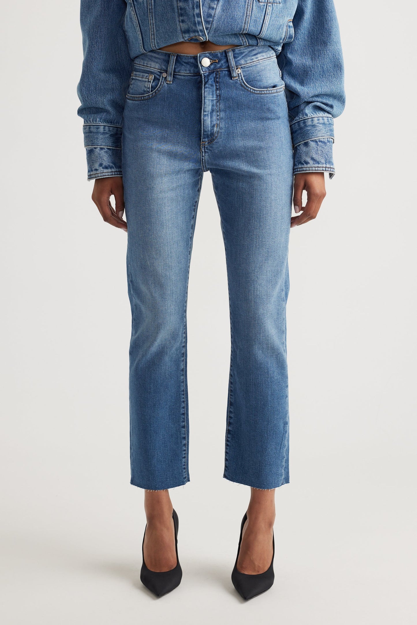 Becky High Rise Straight Jeans