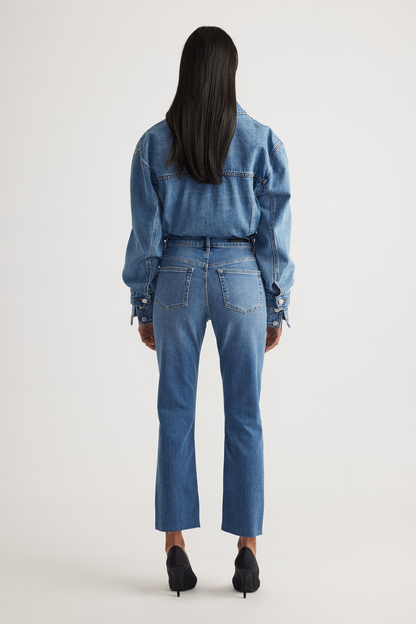 Becky High Rise Straight Jeans