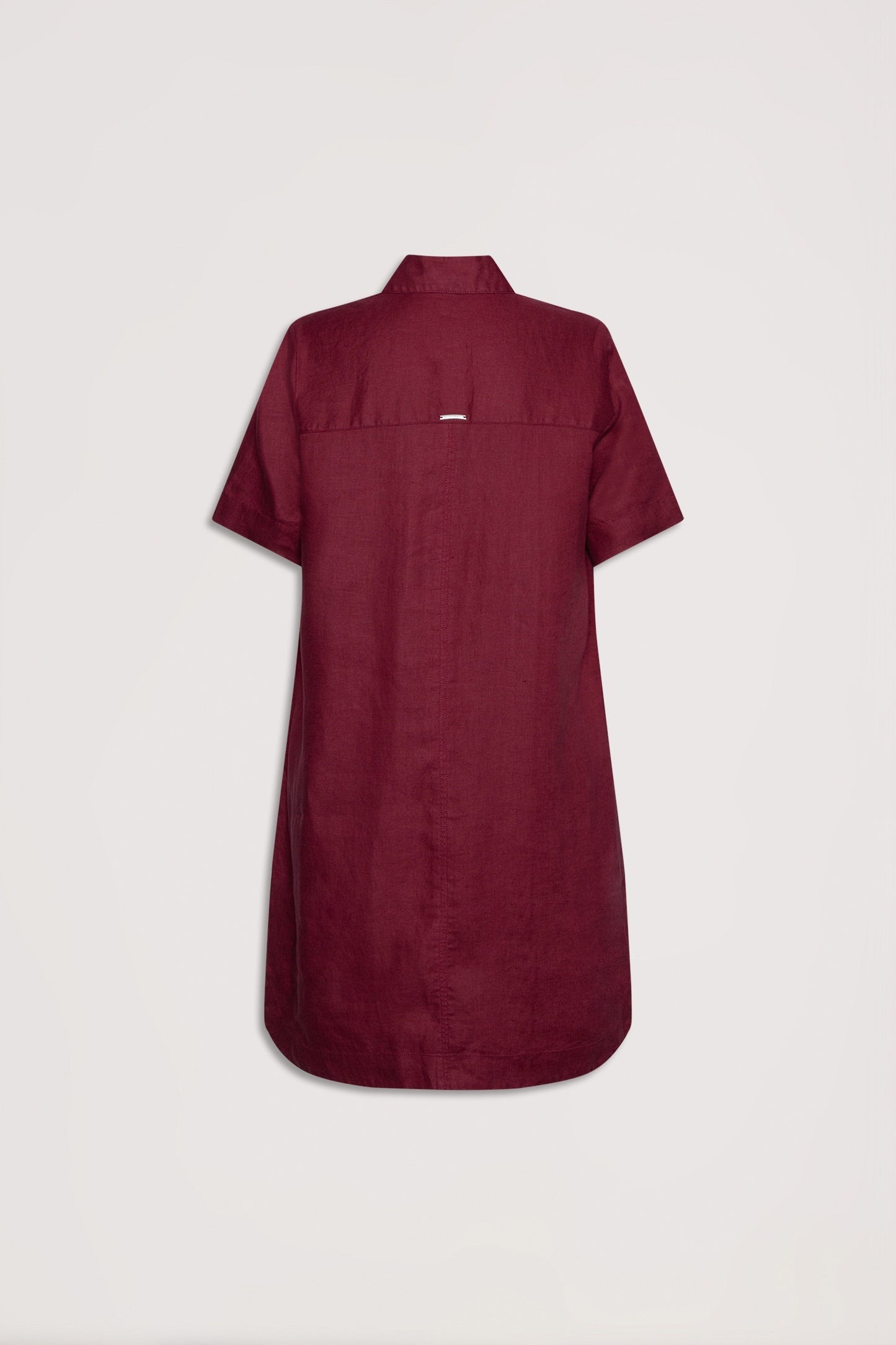 D-Luxe Linen Short Dress