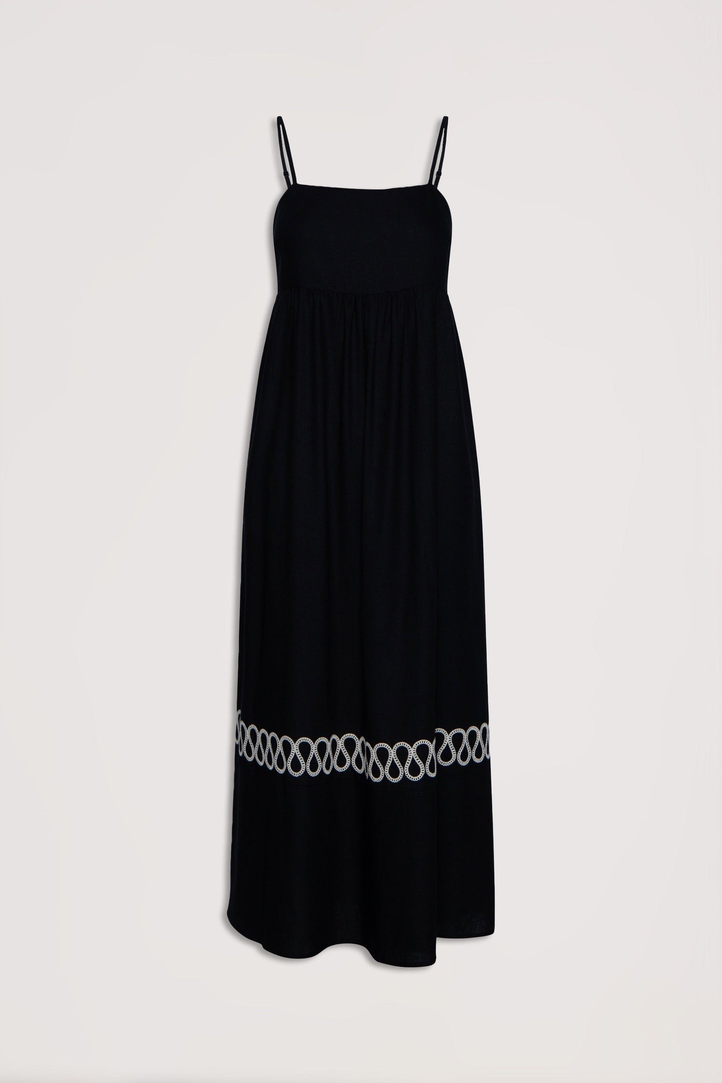 Leah Gathered Maxi Dress