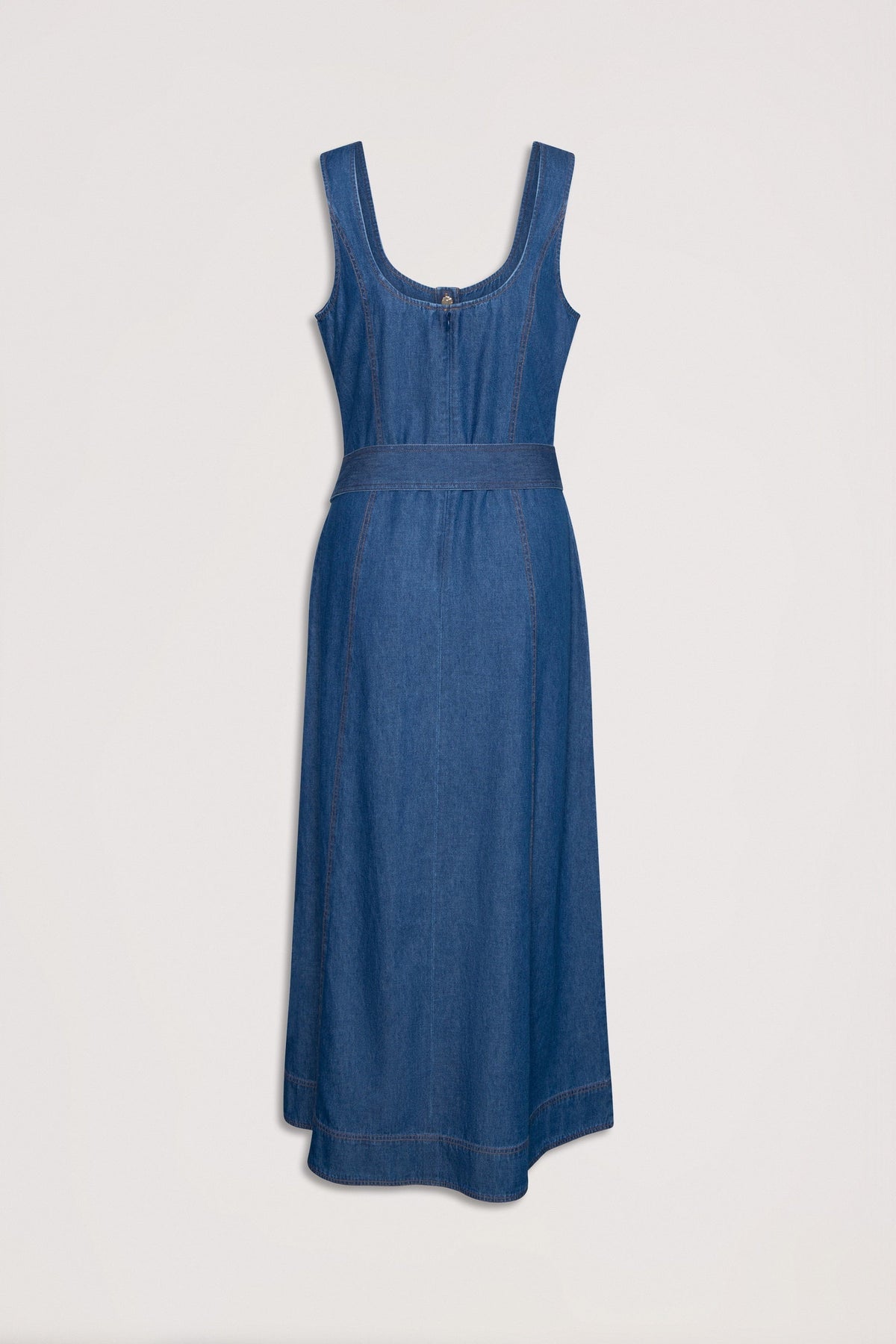 Skylar Denim Maxi Dress