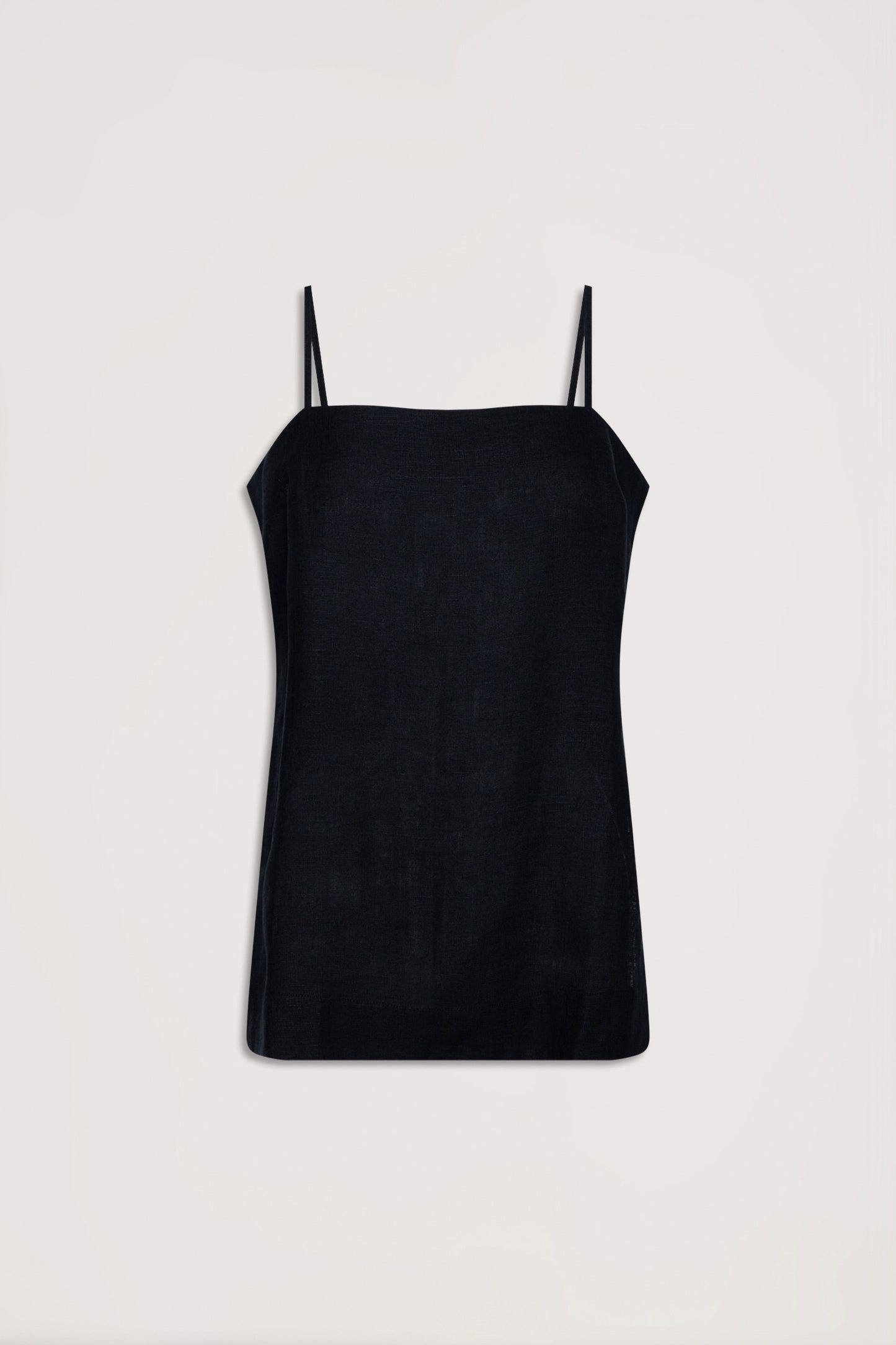 Amelia Linen Longline Top