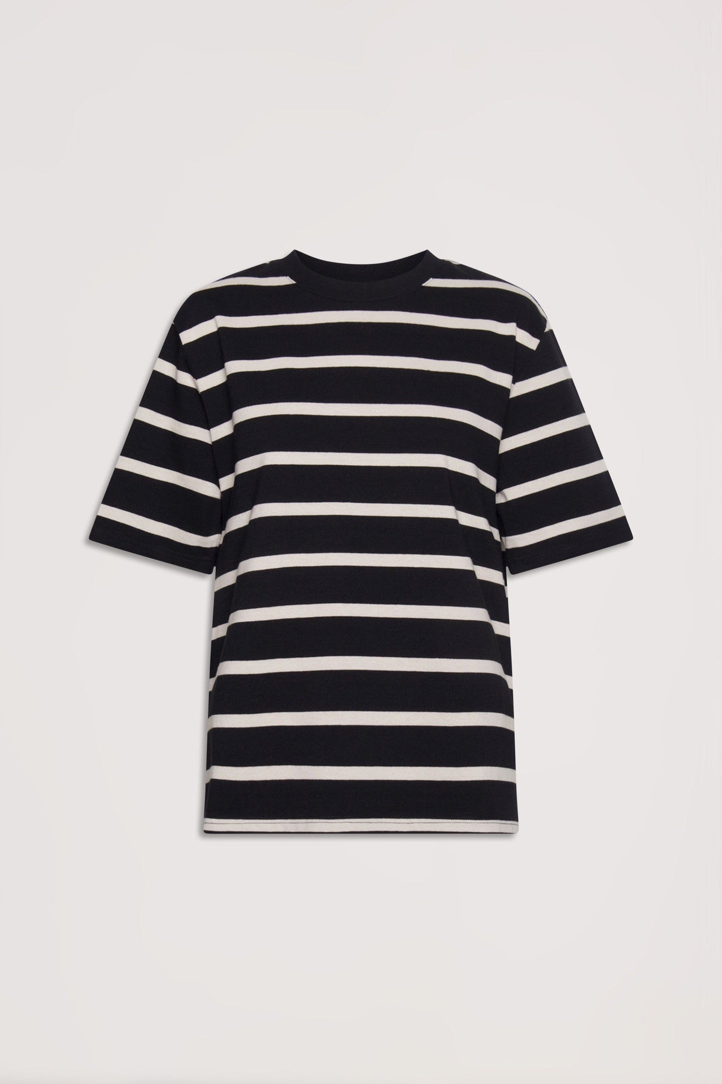 D-Luxe Stripe Boxy Tee