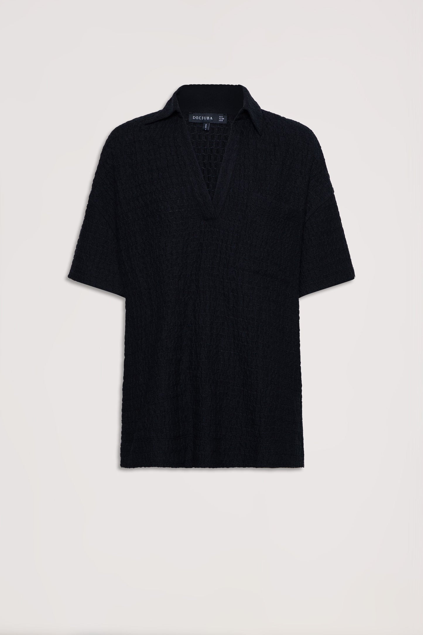 Maddison Texture Polo Top