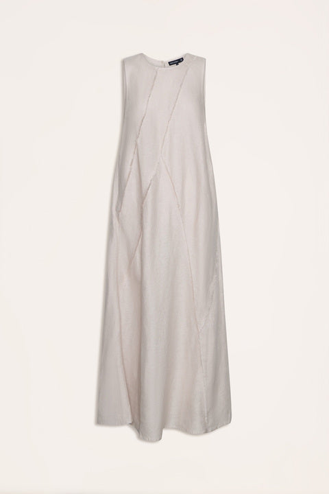 Maddie Linen Midi Dress