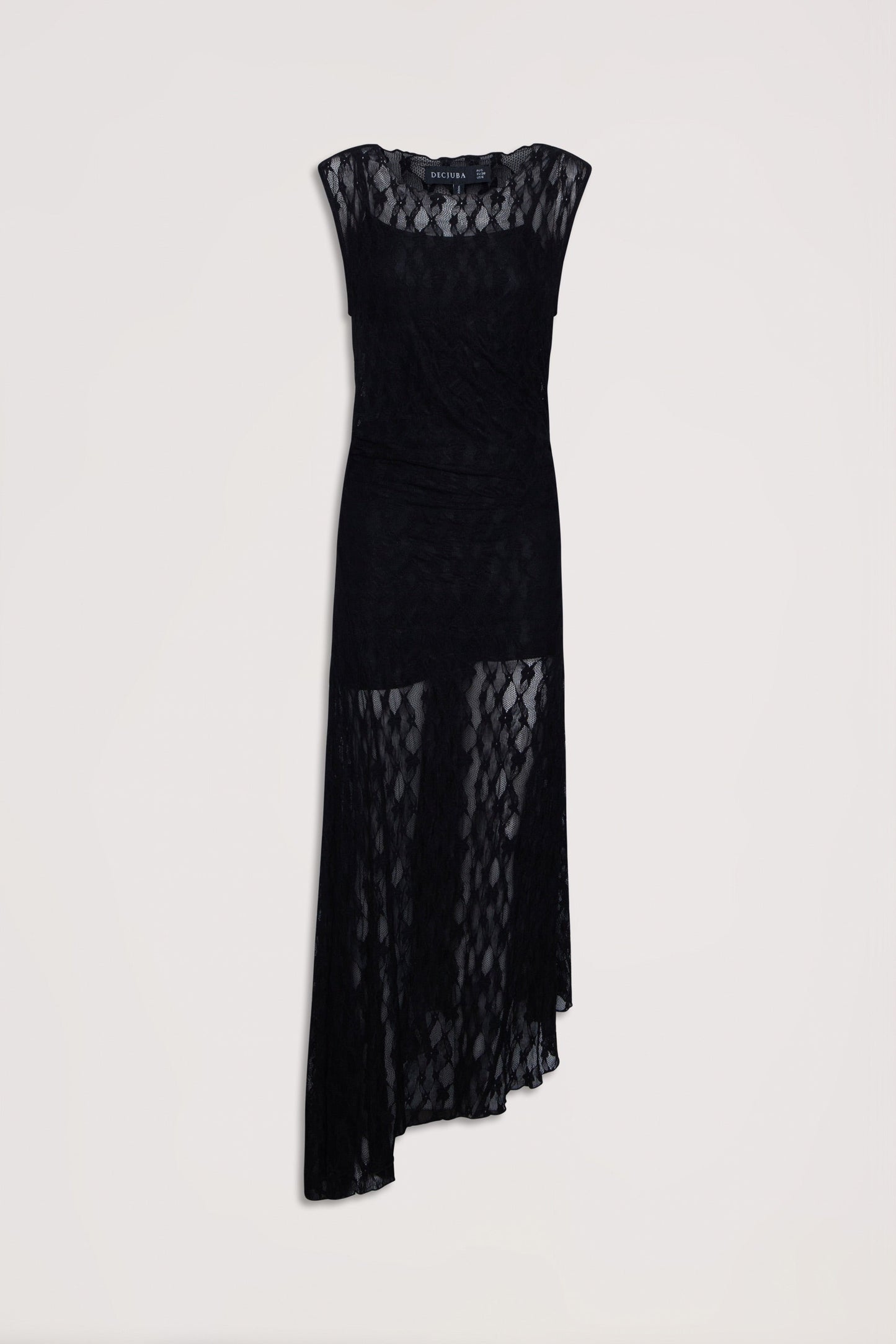 Ines Lace Asymmetric Dress