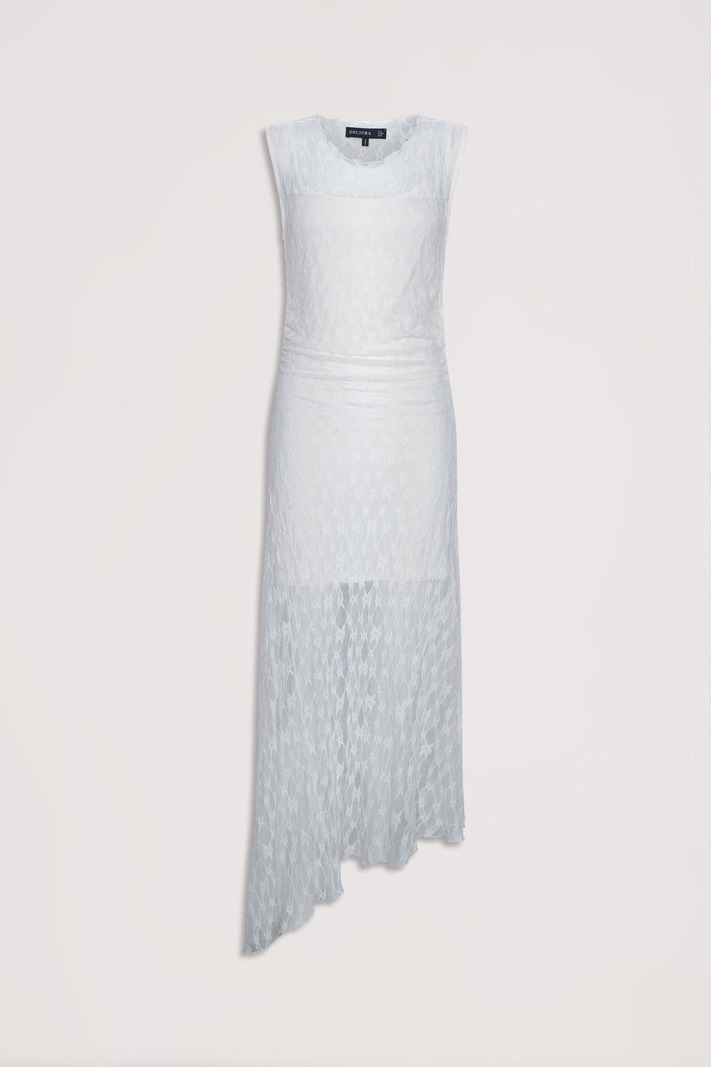 Ines Lace Asymmetric Dress