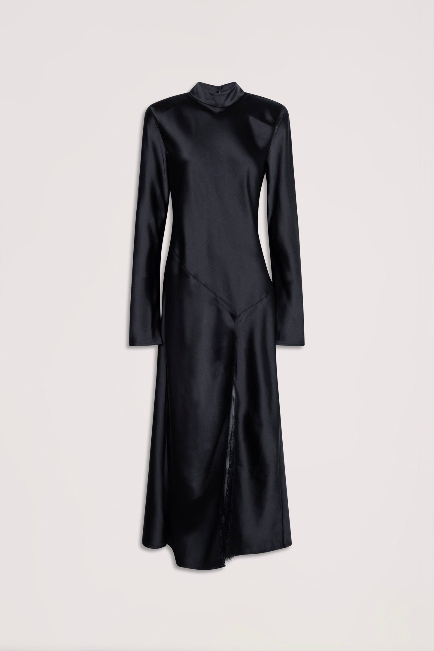 Audrey Satin Maxi Dress