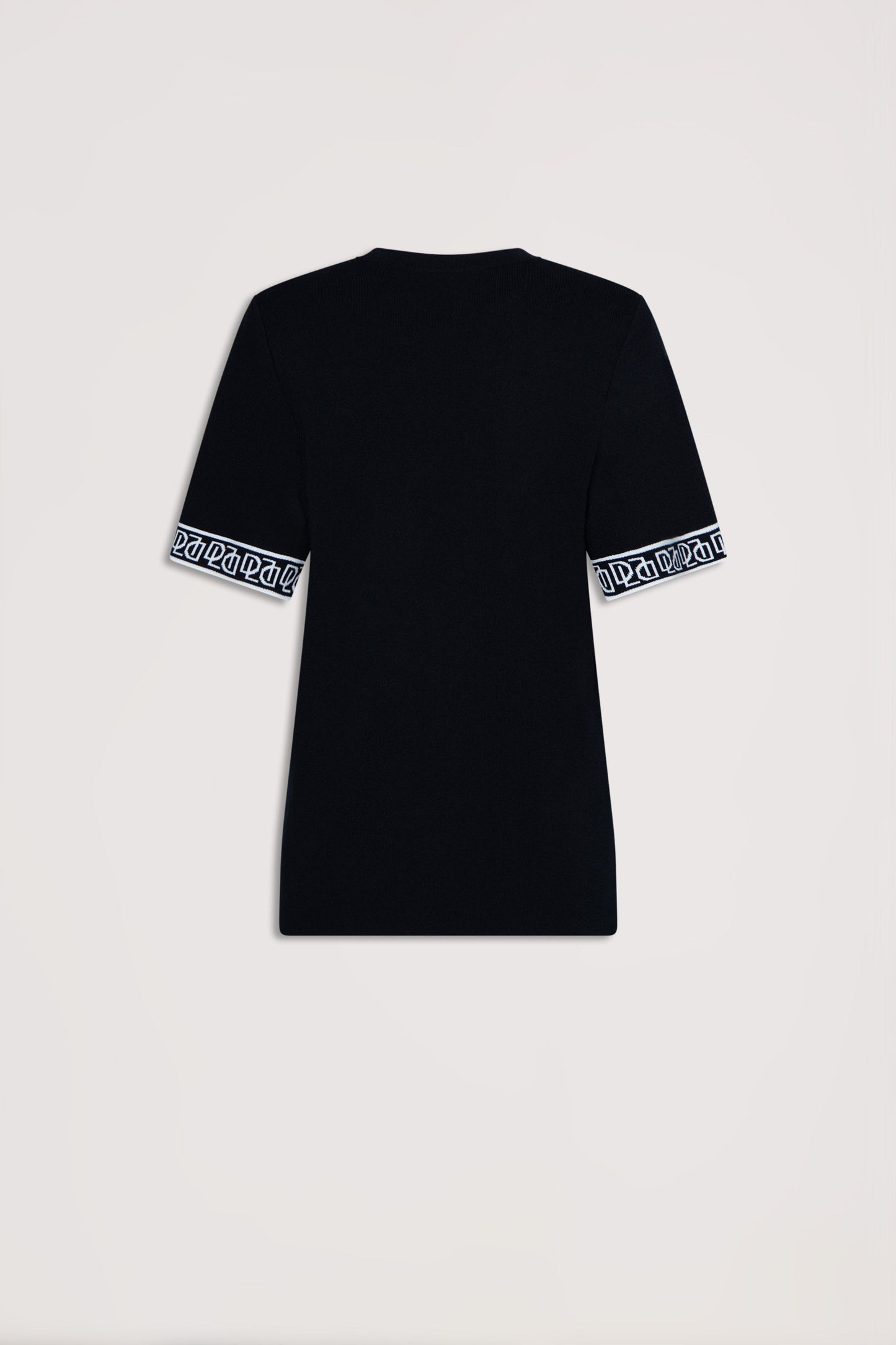 D-Luxe Contrast Knit Top