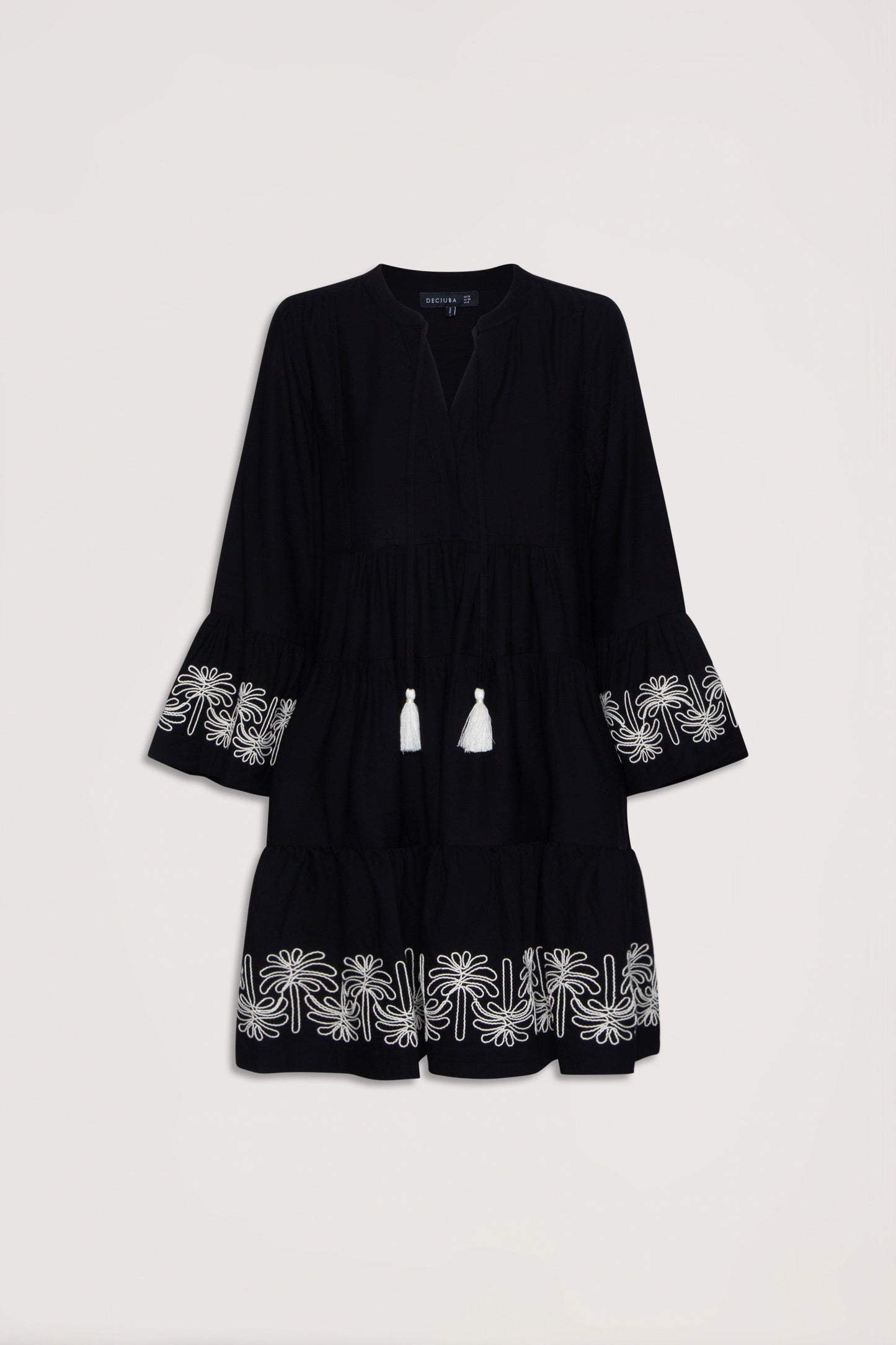 Serena Embroidered Mini Dress