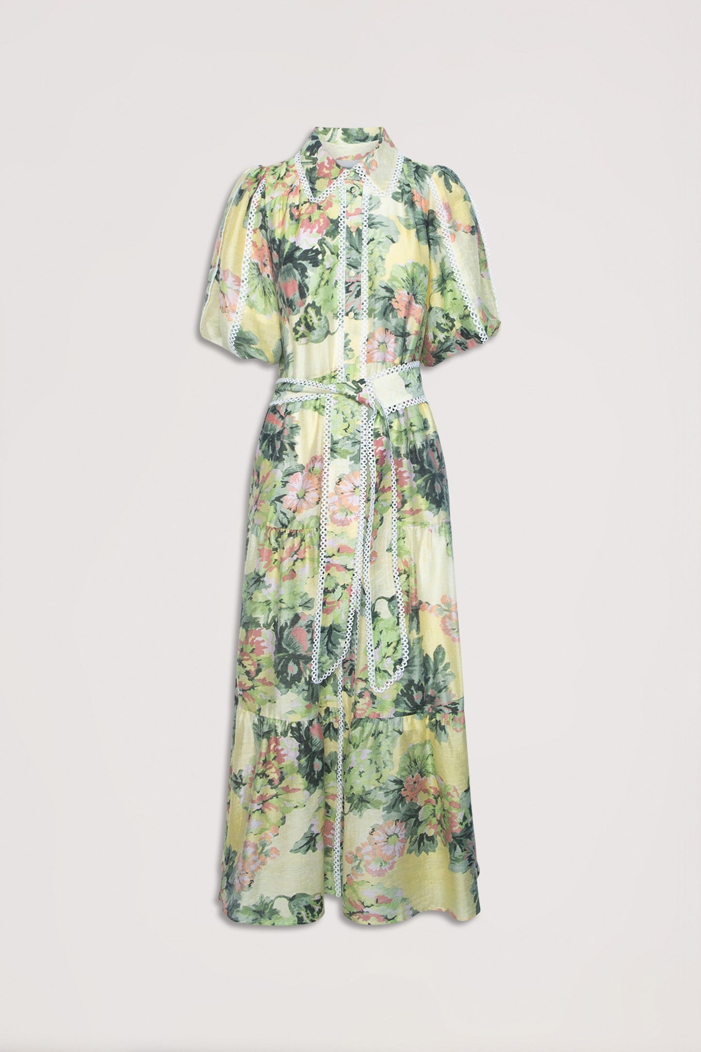 Liana Trim Detail Shirt Dress
