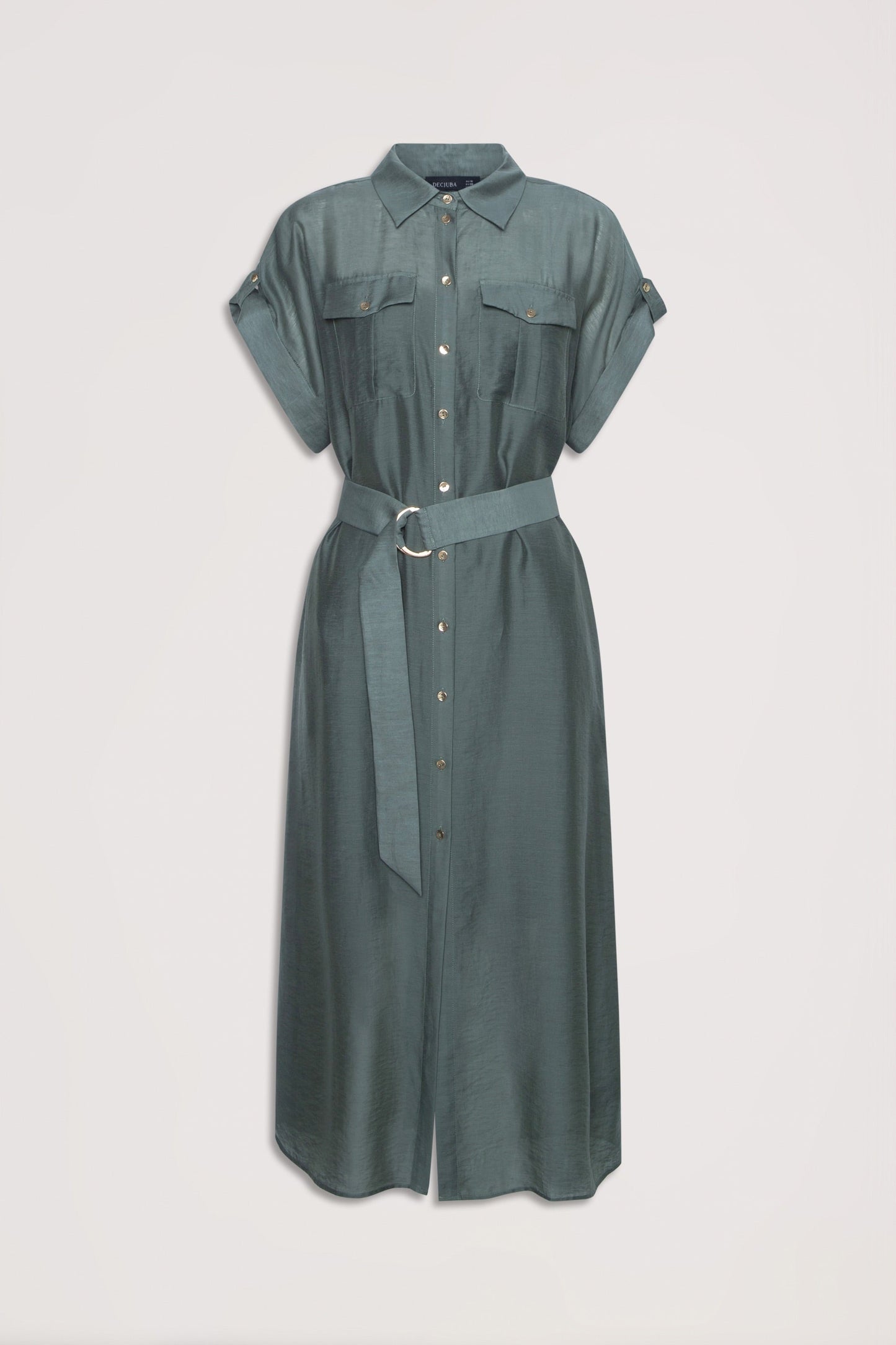 Maxienne Midi Shirt Dress