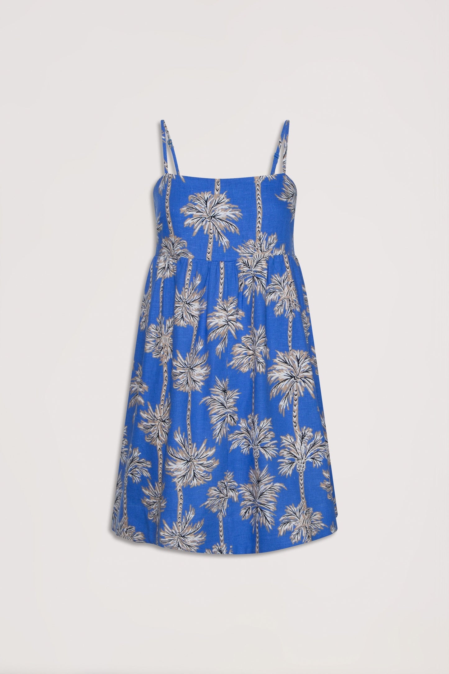 Leah Gathered Mini Dress