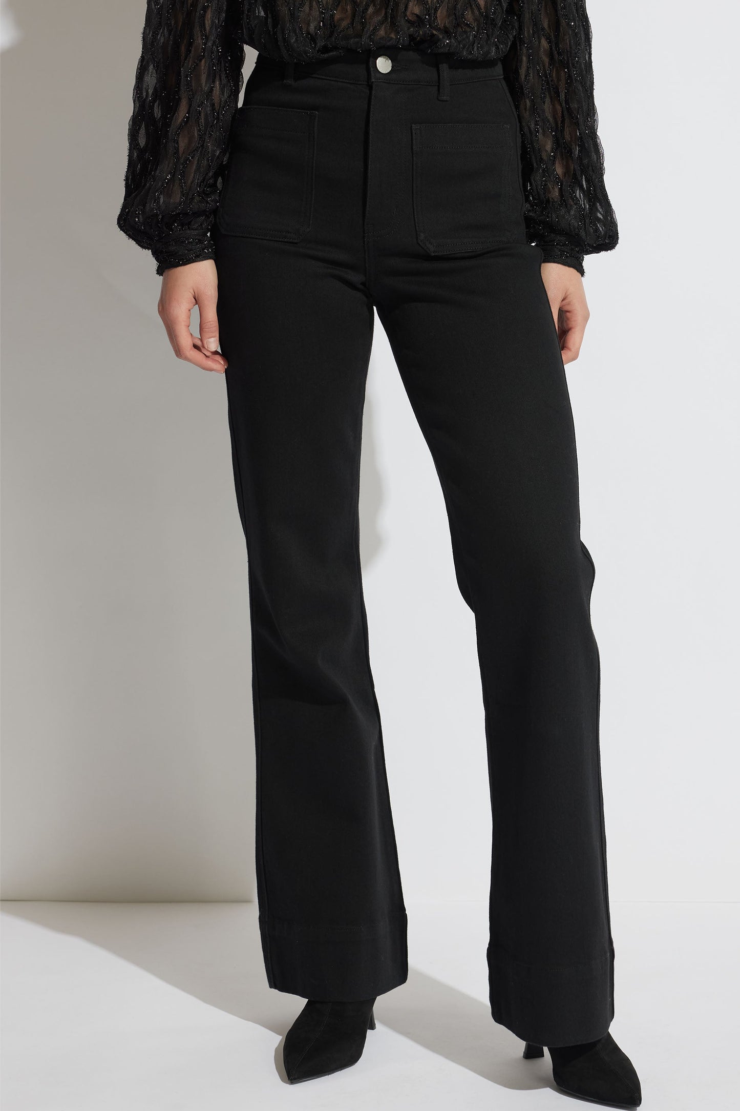 Tori High Rise Flare Jeans