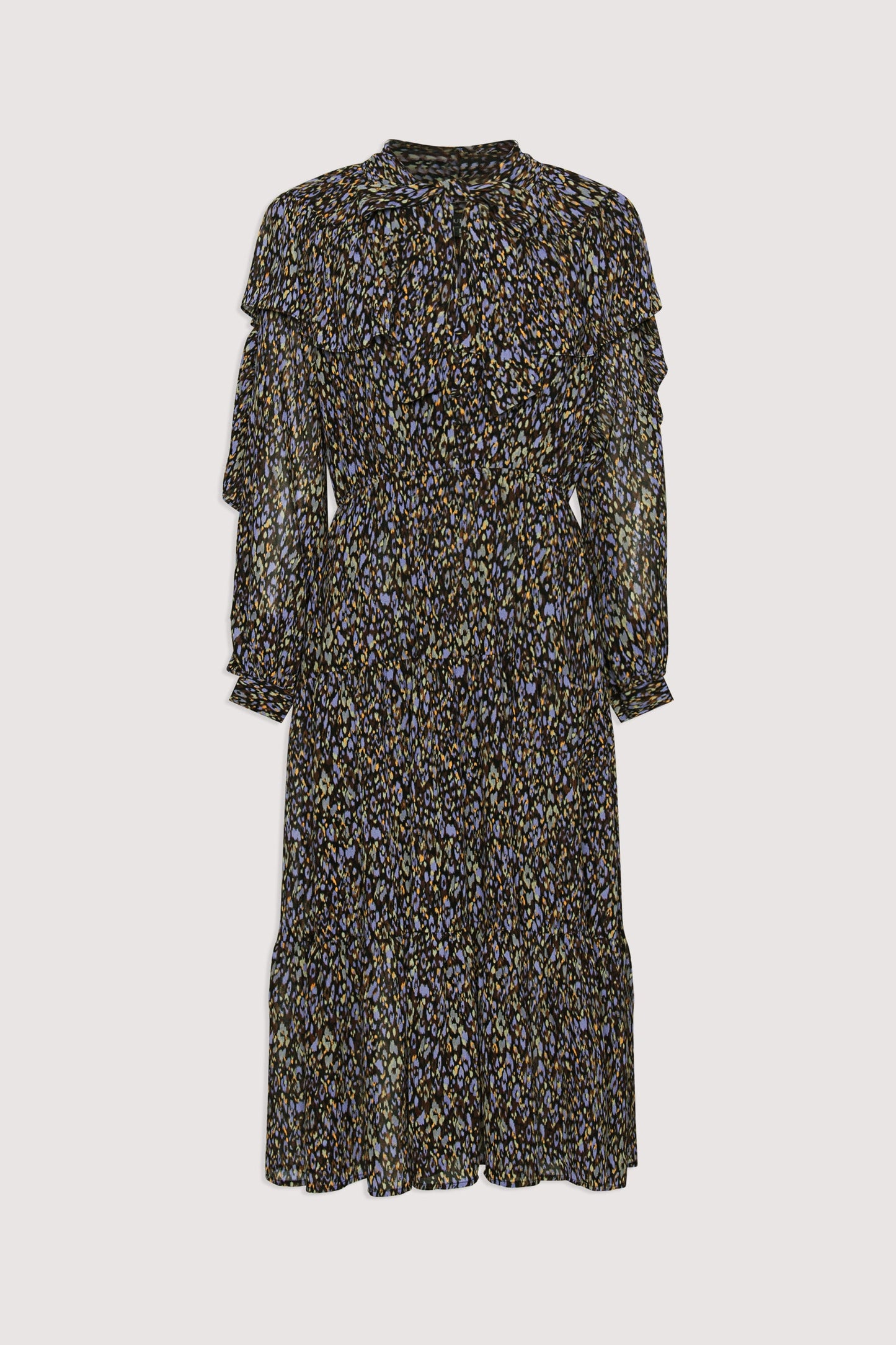 Reigan Ruffle Midi Dress