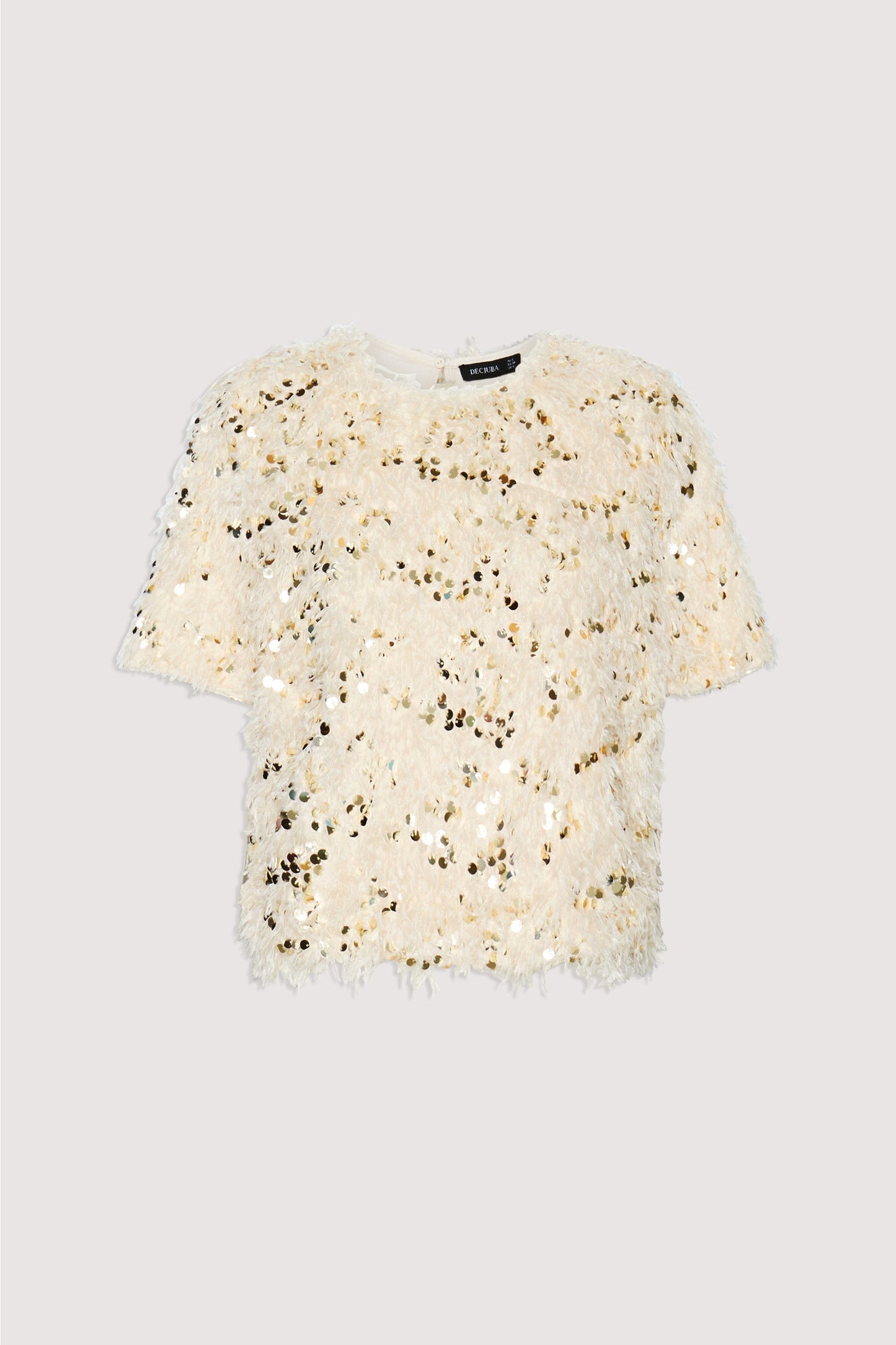Esme Feather Sequin Tee