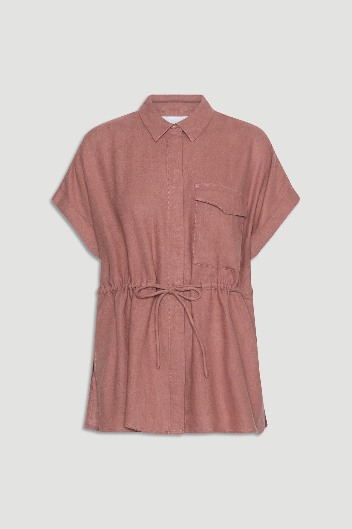 D-Luxe Linen Blend SS Shirt
