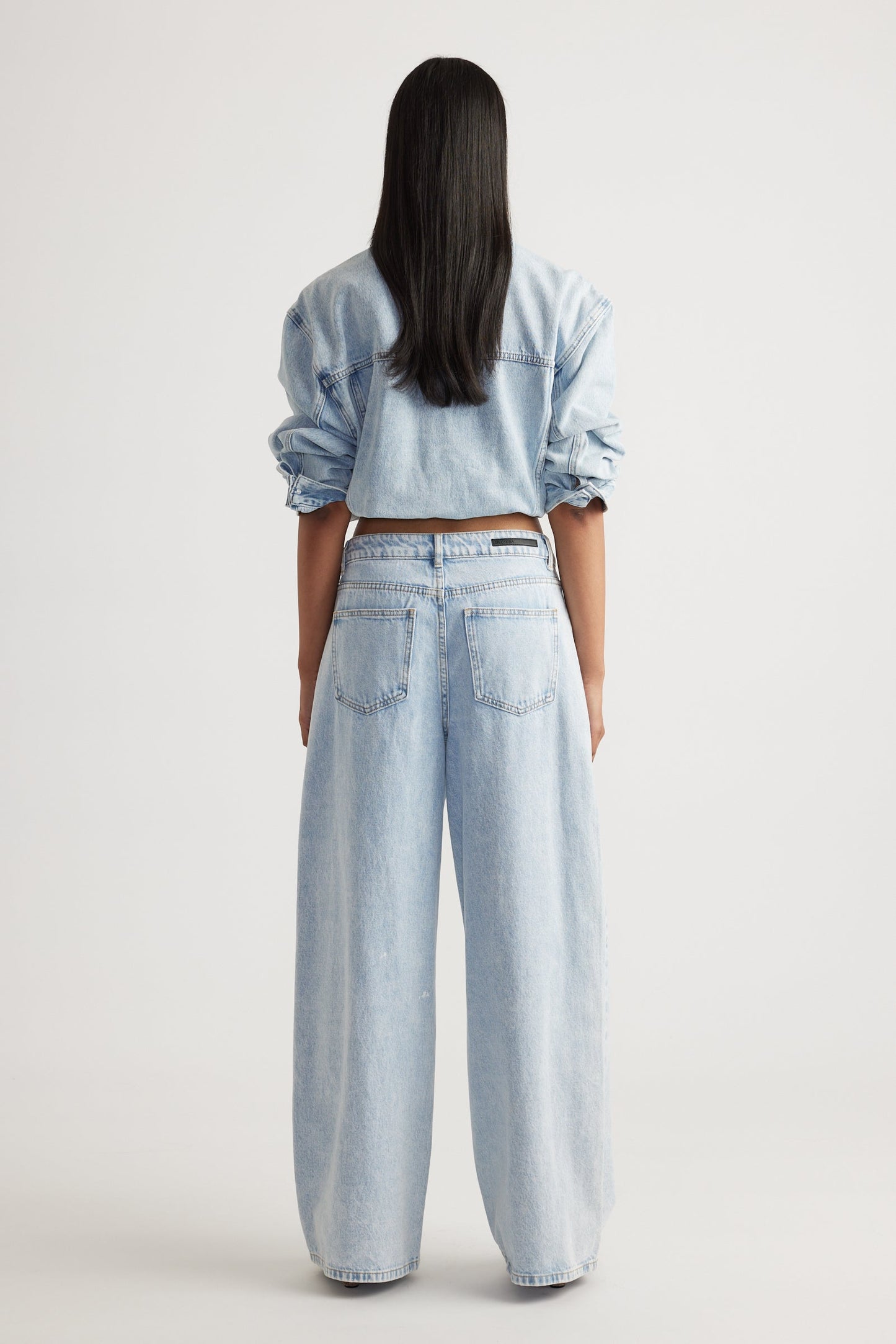 Elena High Rise Wide Jeans