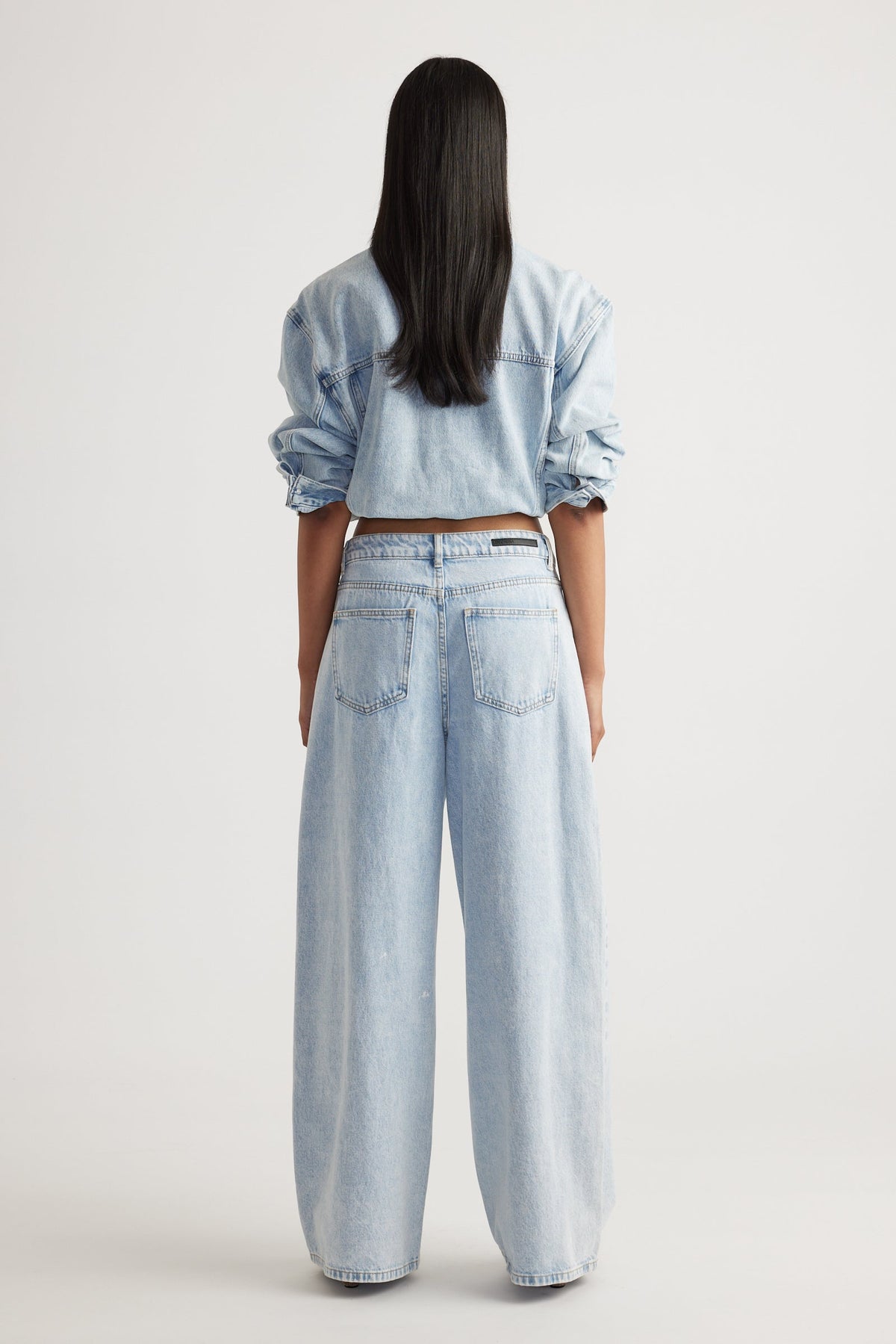 Elena High Rise Wide Jeans