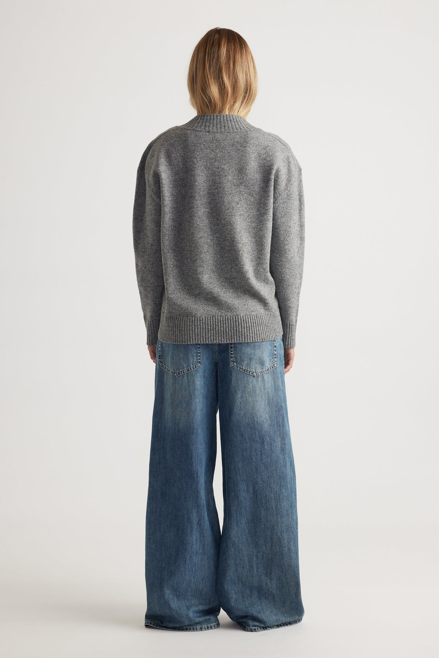 V Neck Knit Jumper