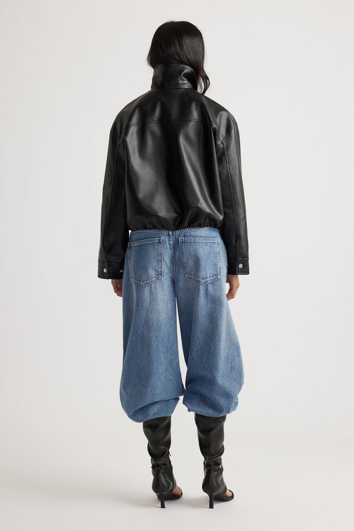 Reece Faux Leather Jacket