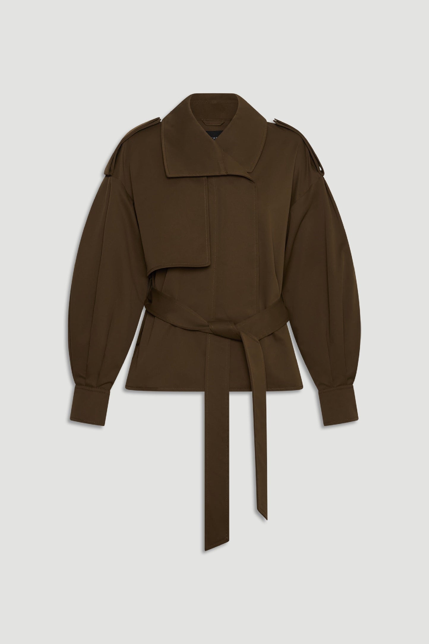 Lila Cropped Trench