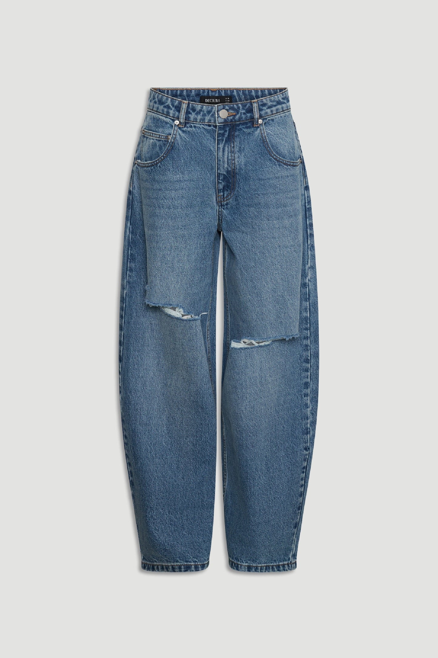 Daisy Ripped Horseshoe Jeans