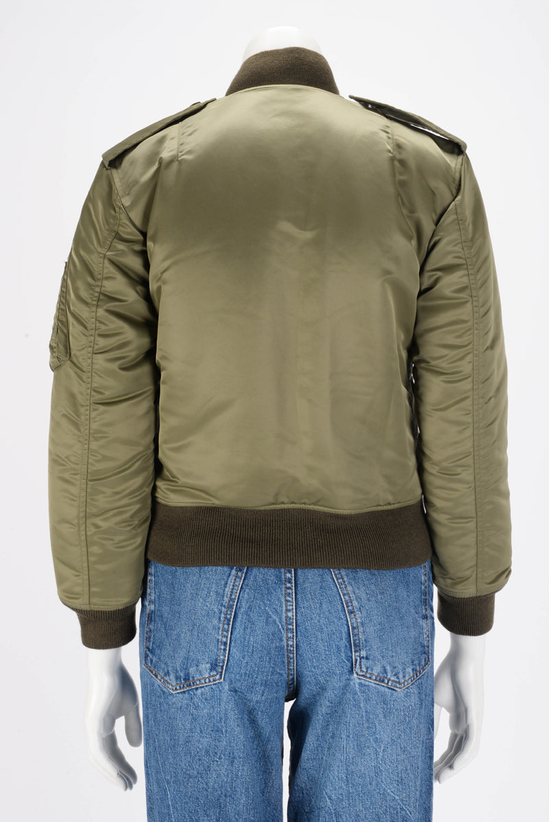 Nylon Bomber Jacket