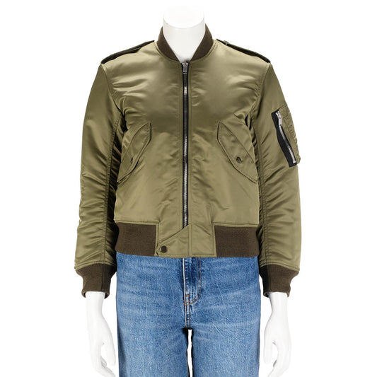 Nylon Bomber Jacket