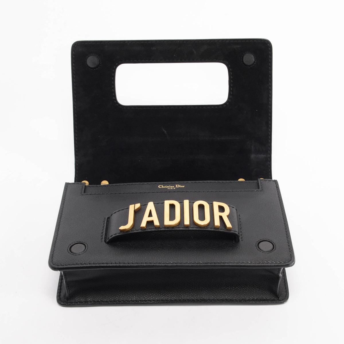 Grained Calfskin J'Adior Flap Bag + Bohemian Strap