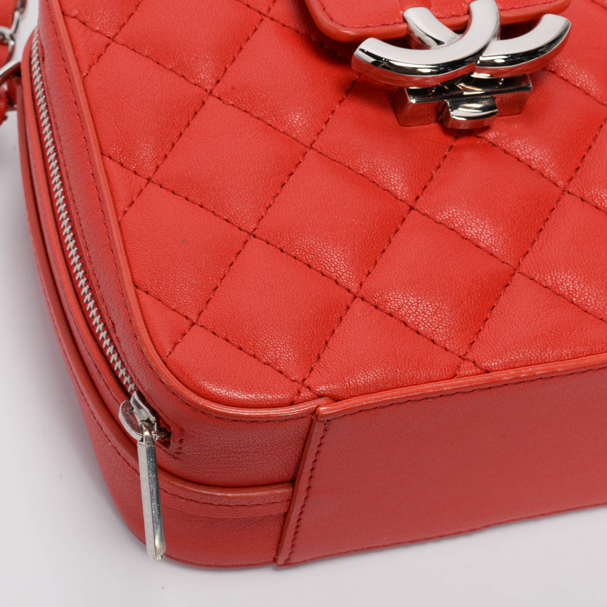 Quilted Leather CC Box Camera Bag