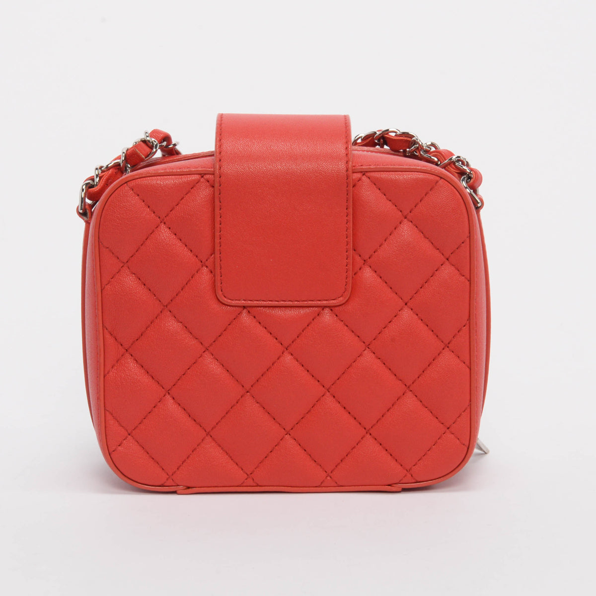 Quilted Leather CC Box Camera Bag