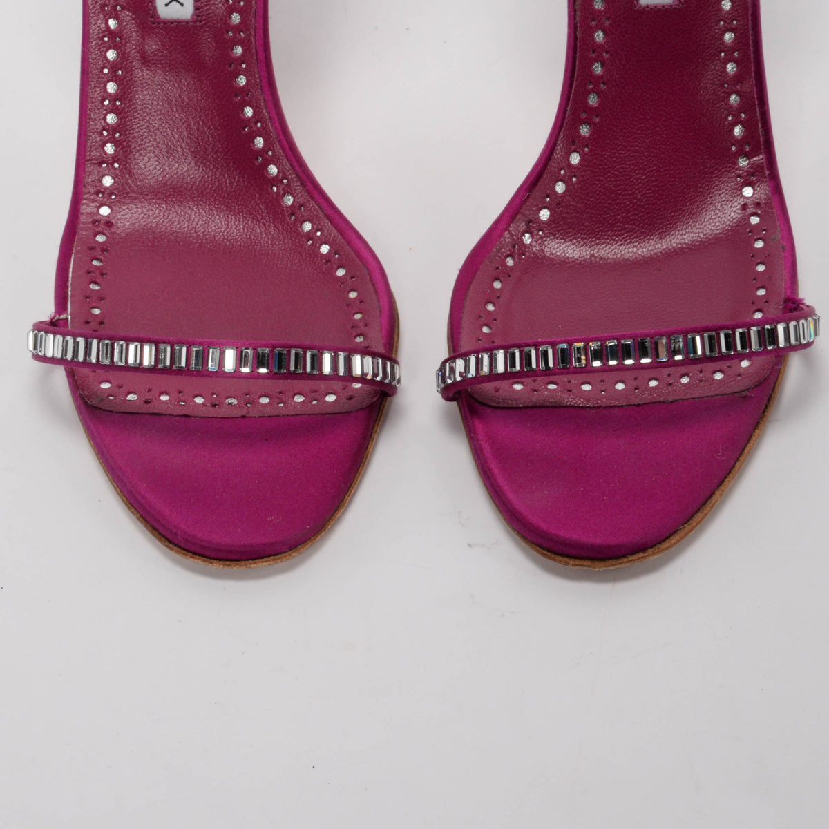 Satin Crinastra Sandals