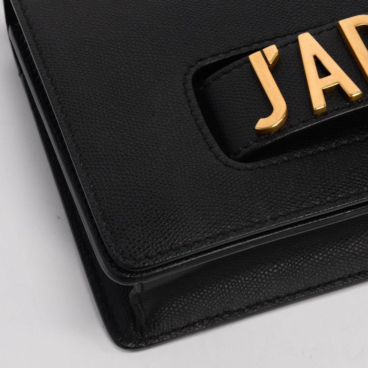 Grained Calfskin J'Adior Flap Bag + Bohemian Strap