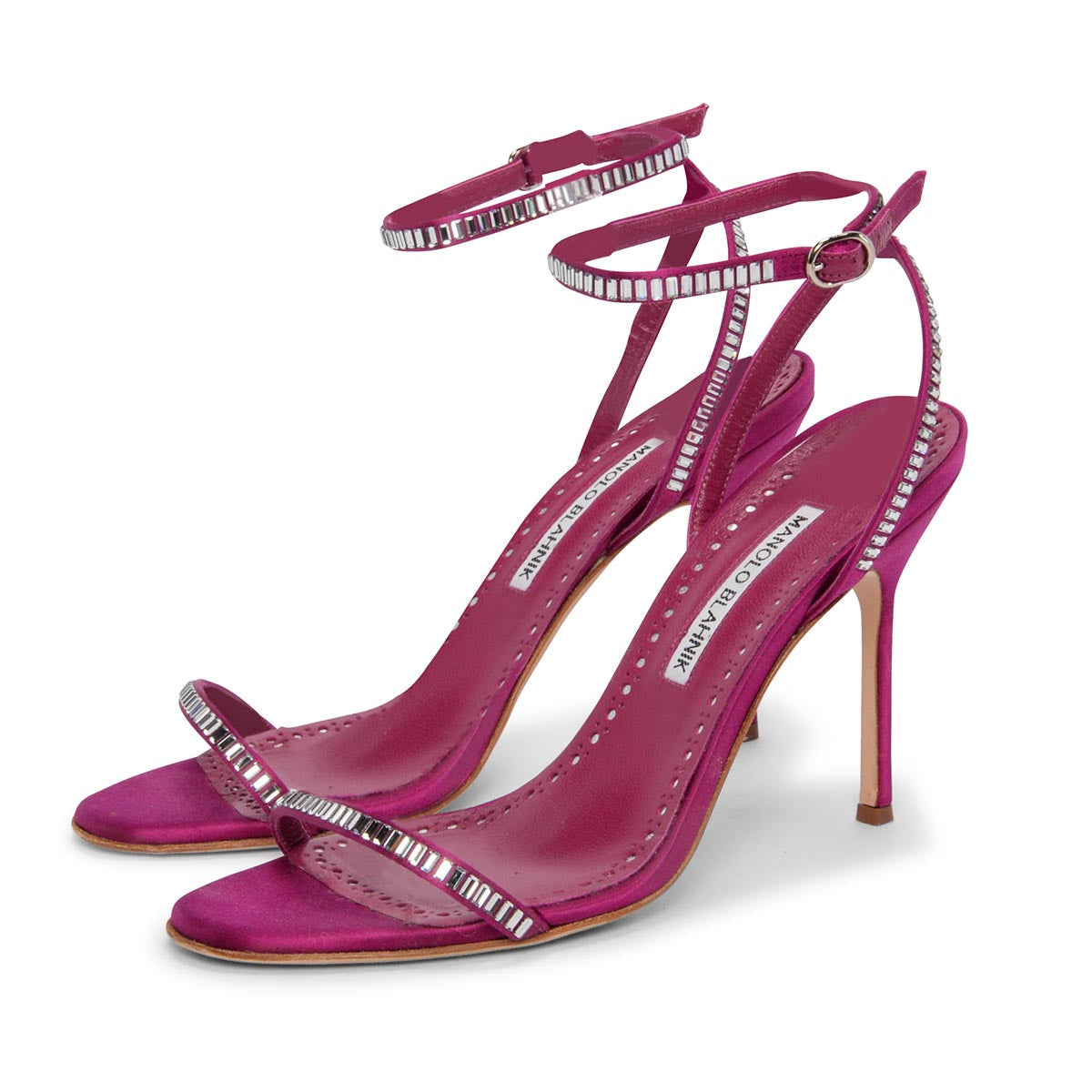 Satin Crinastra Sandals