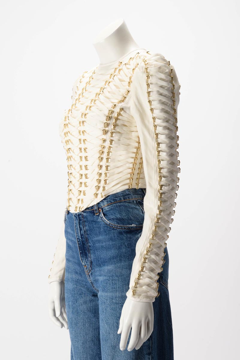 Coaster Metal Bodice Top