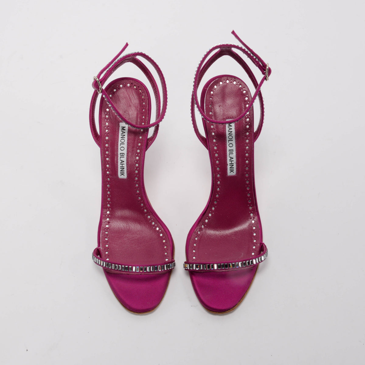 Satin Crinastra Sandals