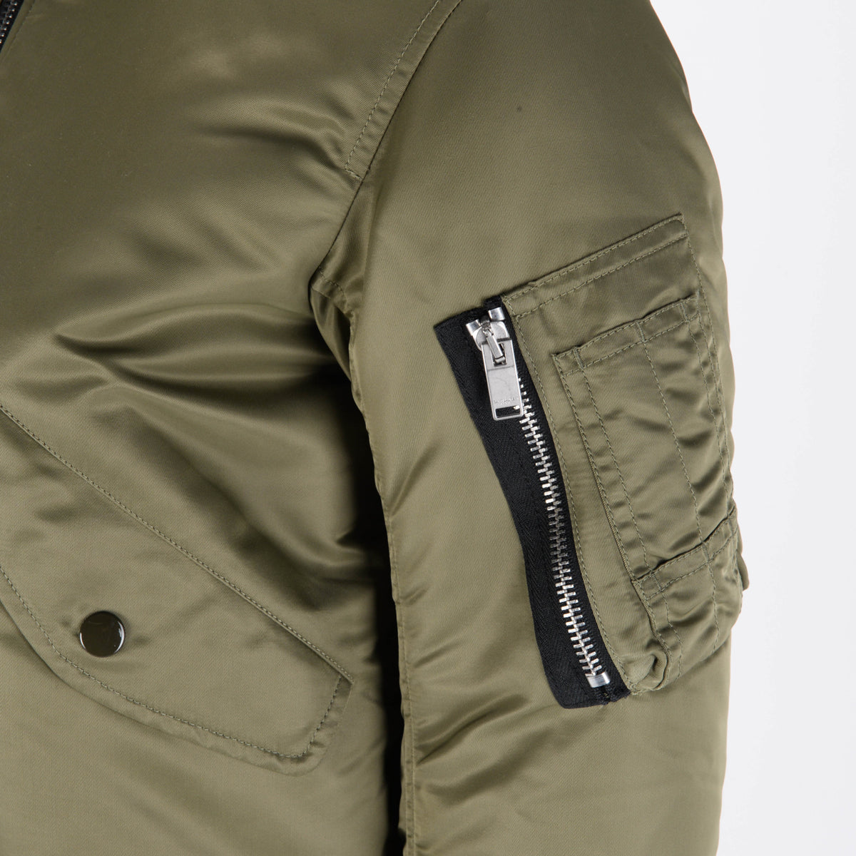 Nylon Bomber Jacket