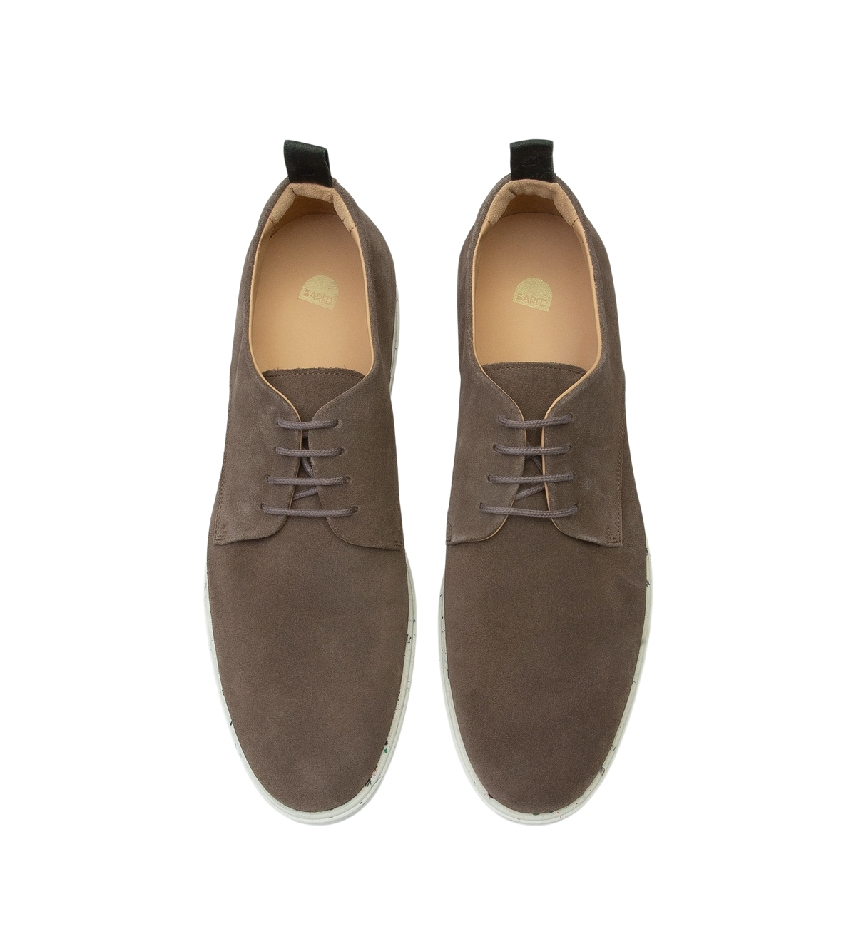 Adamant Grey Suede Lace Ups