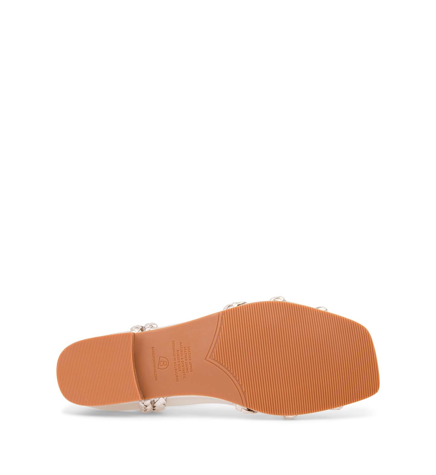 Akialoa Gold Leather Sandals