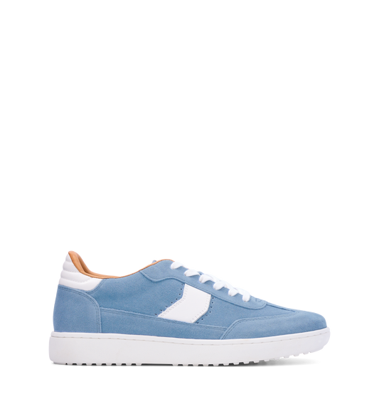 Amakihi Blue Suede Sneakers