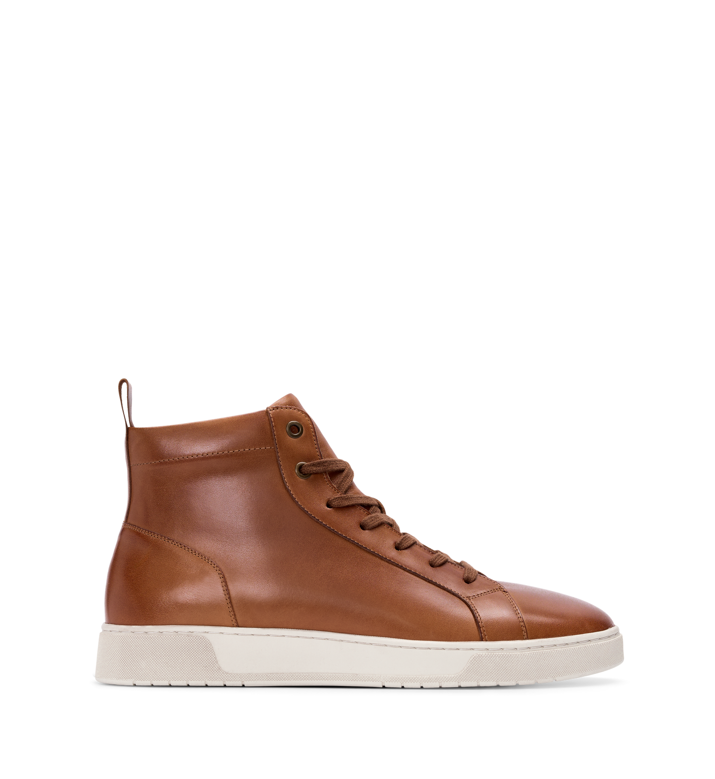 Astatine Tan Leather Men's Sneakers