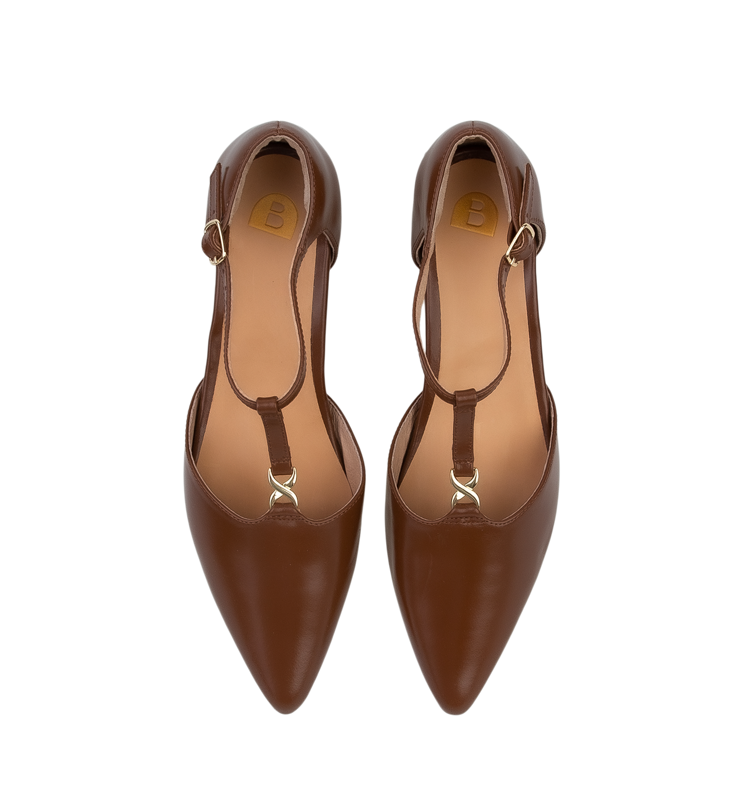 Avocet Nutshell Leather Flats