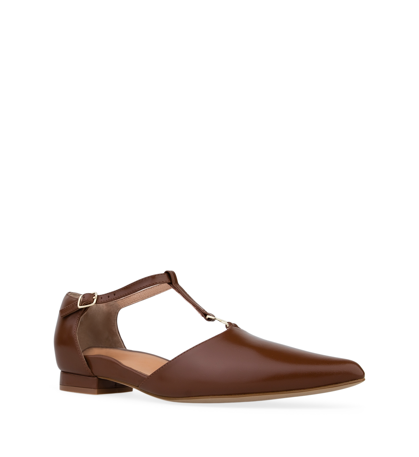 Avocet Nutshell Leather Flats